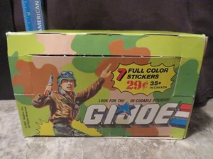 HASBRO DIAMOND ""G. I. JOE"" 1987 CAJA DE 100 PEGATINAS SIN ABRIR (COMO NUEVO) - Imagen 1 de 6