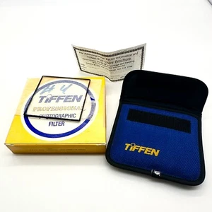 TIFFEN 3x3in 75mm DOUBLE FOG 1/4 with Pouch, Insert & Box in Excellent Condition - Picture 1 of 9