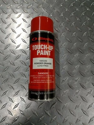 Nuevo OEM Genuino Simplicity 1685589SM 1685589 Polvo Naranja 12 OZ Pintura en Spray Foto 1 de 3
