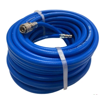 TUBO ARIA COMPRESSA PVC COMPRESSORE 8x13 10 15 20 MT UNIVERSALE ATTACCO RAPIDO - Immagine 1 di 3