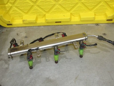 2001-2007 Dodge Caravan 3.3L OEM fuel rail w/ injector set & connector set 05 06 - Image 1 of 4