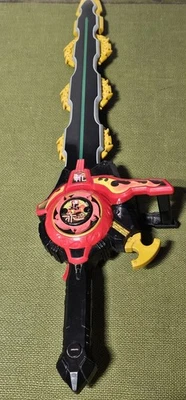 Power Rangers Ninja Steel DX Master Blade цепная пила спиннинг меч рабочие звуки - Изображение 1 из 4
