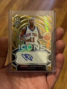 23-24 Panini Spectra Jamal Crawford Gold Auto /3 - Picture 1 of 2