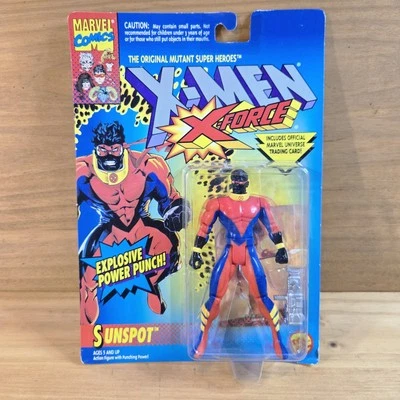 Figura de acción Sunspot ToyBiz Marvel X-Men X-Force 1994 de colección Foto 1 de 2