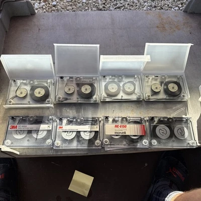 Cintas de cartucho de datos 3M DC 6150 150 Mbytes 620 ft (lote de 8) con estuches Foto 1 de 4