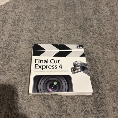 Apple Final Cut Express 4 HD Video Editing Software for Mac - Image 1 of 3
