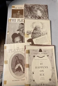 23 SPIELZETTEL Theaterprogramme 40er Jahre verschiedene Theatereinrichtungen - Bild 1 von 8