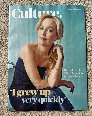 THE SUNDAY TIMES CULTURE MAGAZINE 11th May 2025 11/5/25 Gillian Anderson - Image 1 of 2