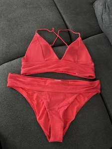 H&M Bikini Set Gr. 38 rot - Bild 1 von 7