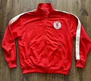 Vintage NC State Wolfpack Pro Edge full-zip track jacket Men’s Size Large - Picture 1 of 6