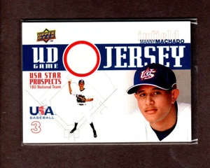 2009 Upper Deck 18U USA Star Game Jersey MANNY MACHADO (RC) #GJU-10   [Mint] - Picture 1 of 2