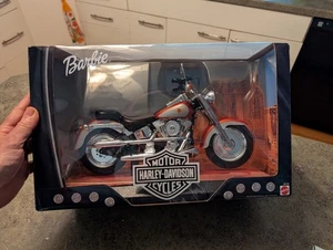 Vintage 1999 Barbie HARLEY DAVIDSON Motorcycle Toy Mattel 26132 NEW NIB - Picture 1 of 12