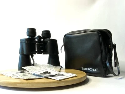 Tasco 12x50 mm Zip Focus Binoculars - Original Case - Barely Used! - Image 1 of 4