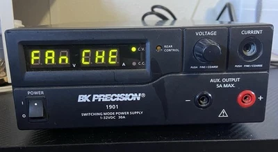 Fonte de alimentação BK Precision 1901 modo de comutação 1-34VDC 30A telecomunicações grau laboratório - Imagem 1 de 4