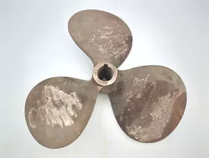 Federal MF 22" X 20P Vintage 3-Blade 2" Taper Right Hand Bronze Propeller Prop - Picture 1 of 7