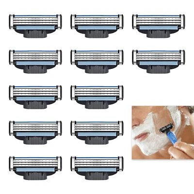 12 Pezzi Lamette Compatibili con Mach 3 Turbo Ricambio Ricariche per Rasoio d... - Bild 1 von 4