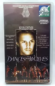Dances With Wolves VHS, 1990 Kevin Costner Dutch Import PAL - Picture 1 of 4