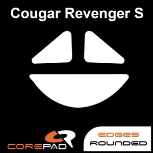 Corepad Skatez Cougar Revenger S Souris Pieds Patins Téflon Hyperglides - Picture 1 of 1