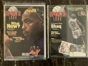 2 - 1994 Collector's Sports Look Magazine CHARLES BARKLEY SHAQUILLE O'NEAL NIP - Picture 1 of 4