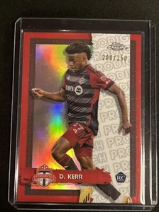 🔥Deandre Kerr 2024 Topps Chrome MLS 56 Pitch Prodigies Rose Gold 200/250 - Picture 1 of 2