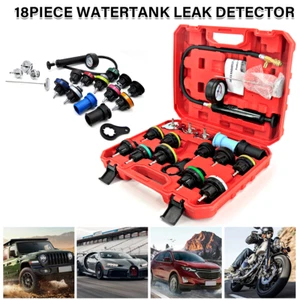 Car Cooling System Radiator Coolant Vacuum Pressure Pump Tester Test Tool Set - Picture 1 of 12