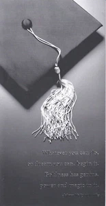 PAPYRUS GRADUATION CARD NIP MSRP $3.95 TASSEL CARD (K2) - Picture 1 of 3