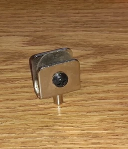 GLASS FIXTURE BOTTOM SUPPORT BRACKET FOR 3/6" & 1/4" THICK GLASS. PACK OF 10 - Picture 1 of 6