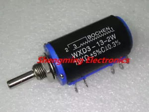 10 STCK. WXD3-13-2W 100R ~ 100K 2,2K 4,7K drahtgebundenes lineares Multi-Turn-Potentiometer - Bild 1 von 2