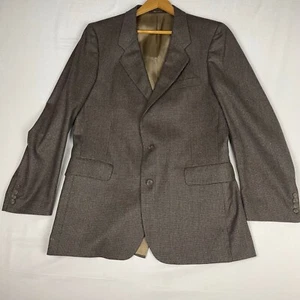 Stanley Blacker Mens Vintage Pure Wool 2 Button Blazer Sport Coat Jacket USA - Picture 1 of 13