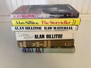 Alan Sillitoe Lot: The General, Raw Material, & 4 Other Novels Hardcover - Picture 1 of 24