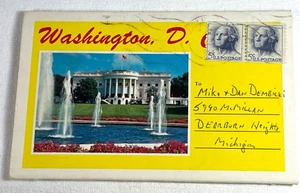 Washington DC 1950's Vintage Postcards Set, L.B. Prince Cherry Blossom - Picture 1 of 4