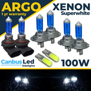 For Toyota Corolla E12U Headlight 100w Hid Xenon White Led Fog Side light Bulbs - Picture 1 of 12