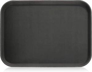 25156 Restaurant Grade Non-Slip Tray, Plastic, Rubber Lined, Rectangular, 15-Inc - Picture 1 of 8