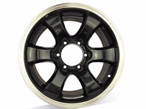 4X 4WD WHEELS MACHINE BLACK，suit Hiace Van, Hilux, Ranger, Rodeo etc - Picture 1 of 10