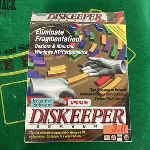 Workstation Diskeeper 3.0 Vintage Mac IBM Software NOB - Picture 1 of 3