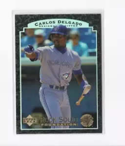 Carlos Delgado 1997 Upper Deck Baseball Rock Solid Foundation Insert - KOSTENLOSER VERSAND - Bild 1 von 22