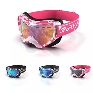 Rayzor Camouflage Ski Goggles Snowboard Goggles Mens Women UV400 Anti Fog RRP£69 - Picture 1 of 30