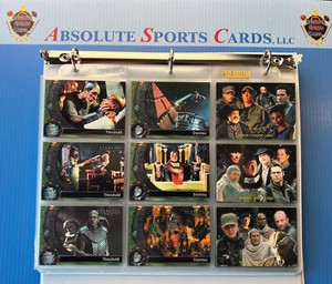 STARGATE SG-1 SEASON 5 72-CARD TV SHOW TRADING CARDS SET 2002 RITTENHOUSE