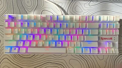 Teclado compacto mecánico para juegos Redragon Kumara K552 W RGB *LIGERAMENTE USADO* Foto 1 de 3