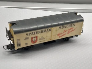 LIMA HO H0 SEHR GUTER GÜTERWAGEN SPATENBRAU FS ELEKTRISCHER ZUG 60er Jahre - Bild 1 von 4