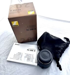 Nikon AF-S TC-20E III 2x Teleconverter - Immaculate condition!