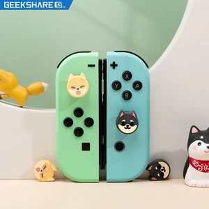 GeekShare 4PCS Thumb Grips Caps for Nintendo Switch / Switch Lite / OLED Cover - Picture 1 of 9