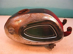 1964 yamaha YA6 125 gas fuel petrol tank w petcock y355~ - Picture 1 of 10