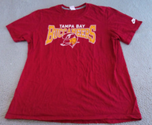 Tampa Bay Buccaneers Shirt Men's XXL Red Short Sleeve Crew Neck Nike NFL