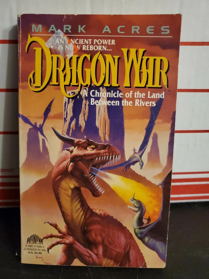 Dark Divide Ser.: Dragon War by Mark Acres (1994, Paperback) - Image 1 of 3