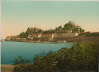 Grèce. Corfou. La Citadelle. Partie Nord-Ouest.  Photochrome Original D&#039;Épo