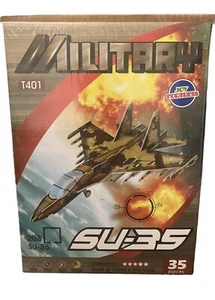 Joy Fortress Rompecabezas 3D Militar SU-35 Avión Militar Combate Jet T401 Nuevo - Imagen 1 de 2