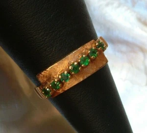 Exclusiver Smaragd Damen Ring - 18. Kt. Gold - 750 - Größe - 52 - TOP Qualität ! - Bild 1 von 9