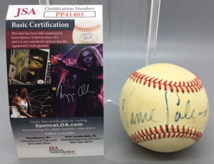 Von Vince Coleman National League signierter Baseball - JSA-zertifiziert - Bild 1 von 4