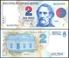 Argentina  P339b 2 Pesos Nd 1992 1997 Unc Gem Usa Seller